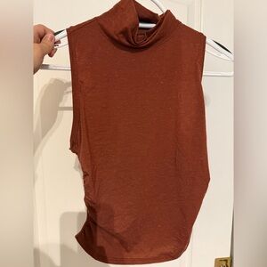 Lululemon Sleeveless Rust Top